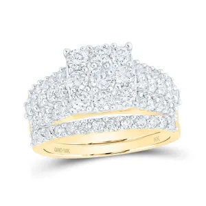 10k Yellow Gold Bridal Set