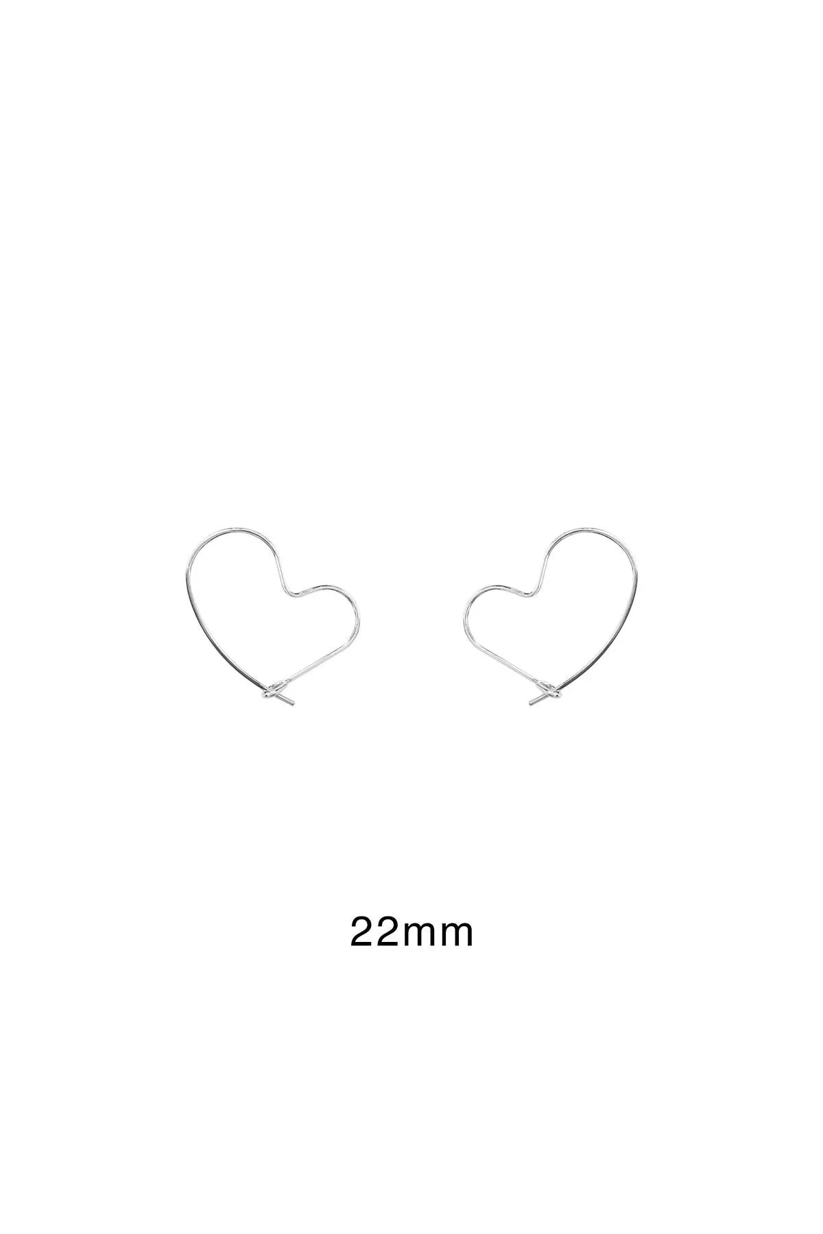 14 K Gold Dipped Heart Earrings