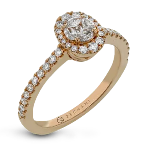 .50ct 14k Rose Gold Engagement Ring