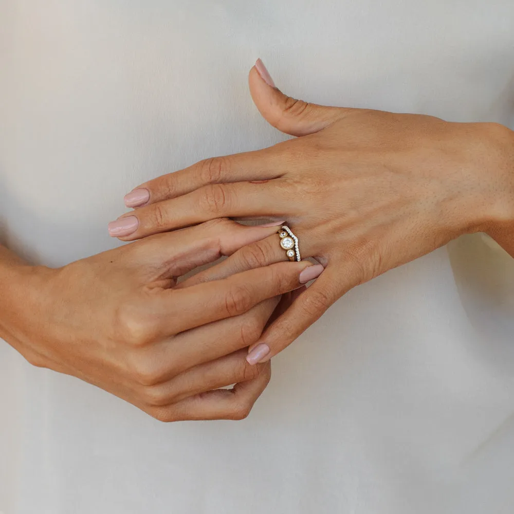 5mm Three Stone Ring