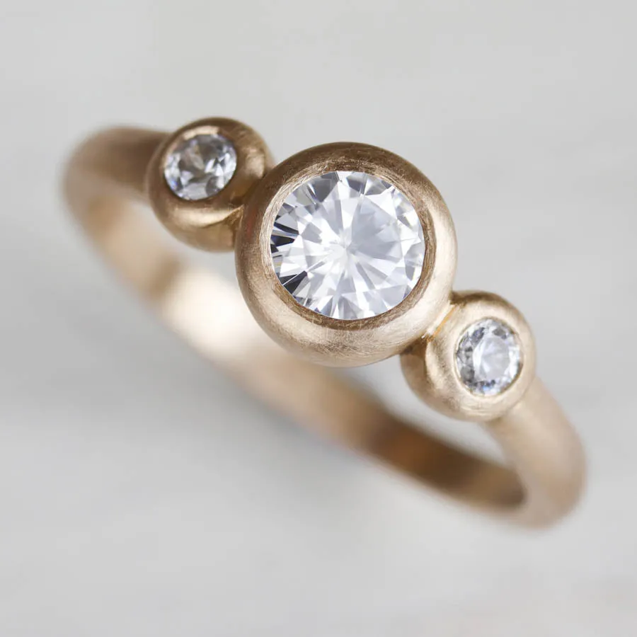 5mm Three Stone Ring