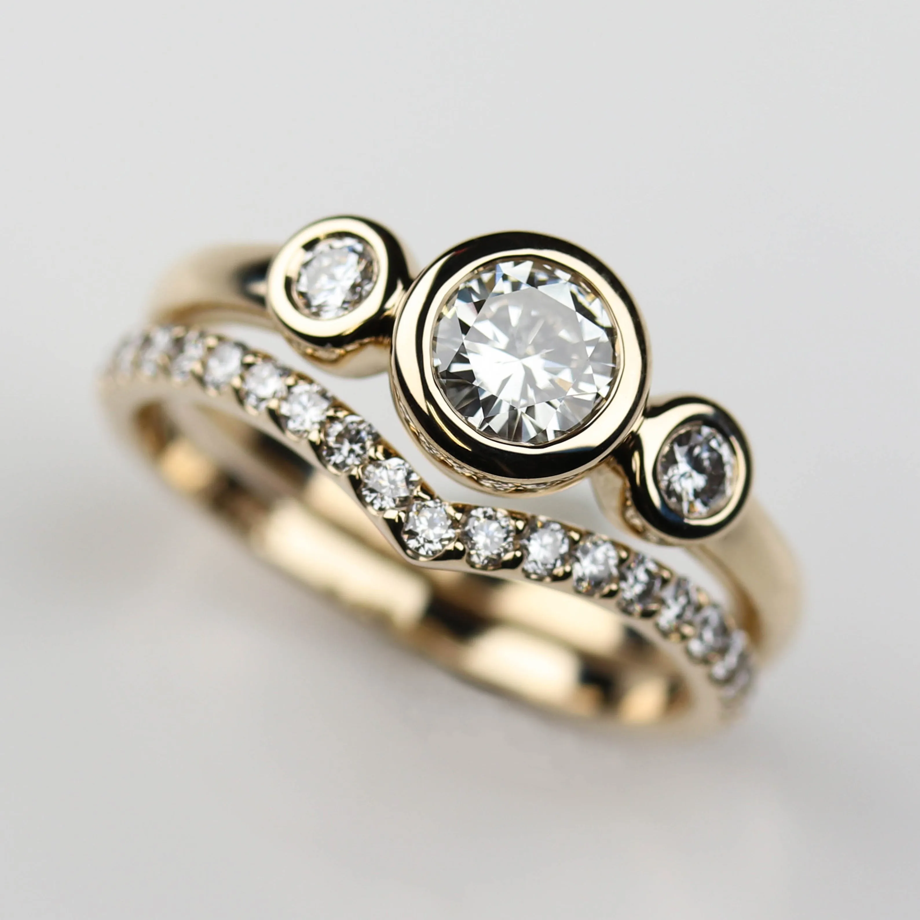 5mm Three Stone Ring