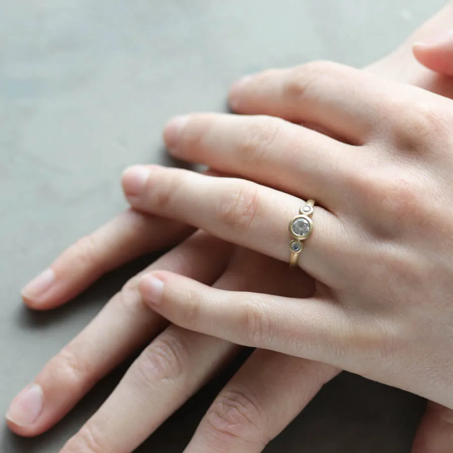 5mm Three Stone Ring