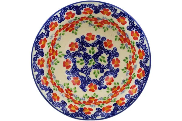 5" Dessert Bowl - Red Chains