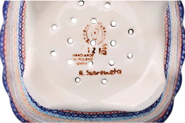 7" Colander - Rainbow Chains