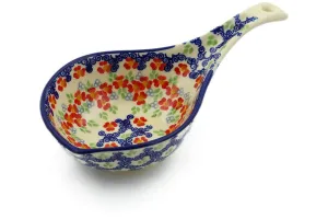 8" Condiment Dish - Red Chains