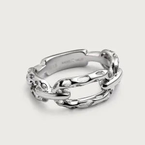 Allegro Link Drop Earrings   Allegro Big Link Ring