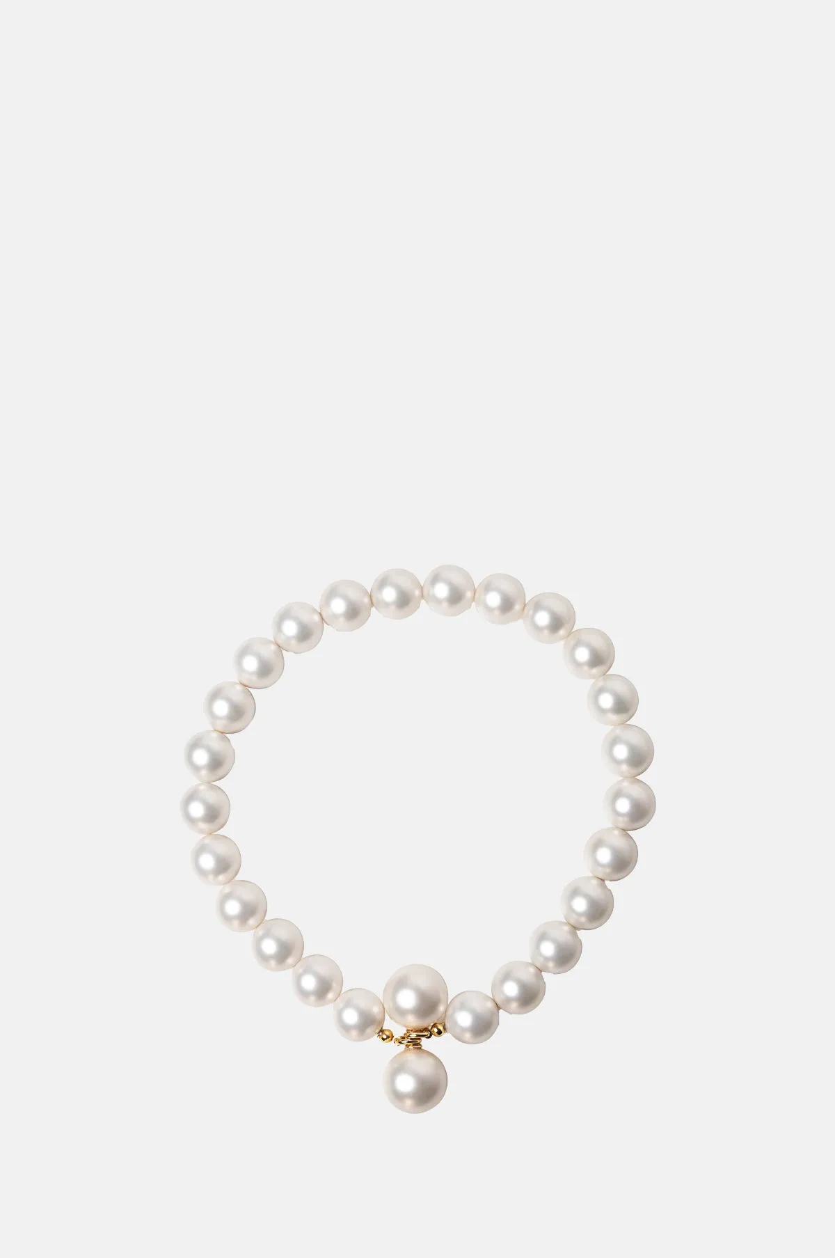 Bandage Pearl Necklace