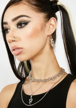 Bite You Bad Layered Necklaces