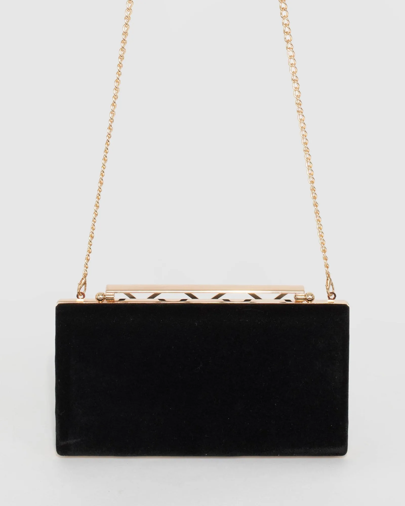 Black Gloria Evening Clutch Bag