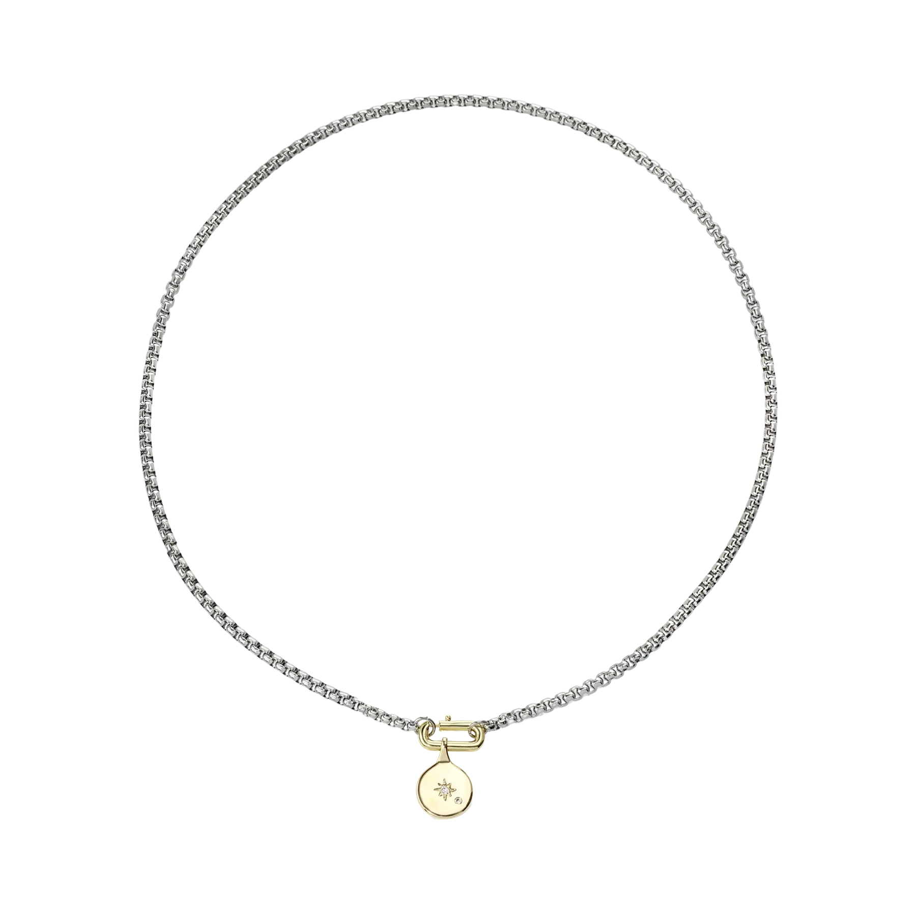 BOX CHARM NECKLACE
