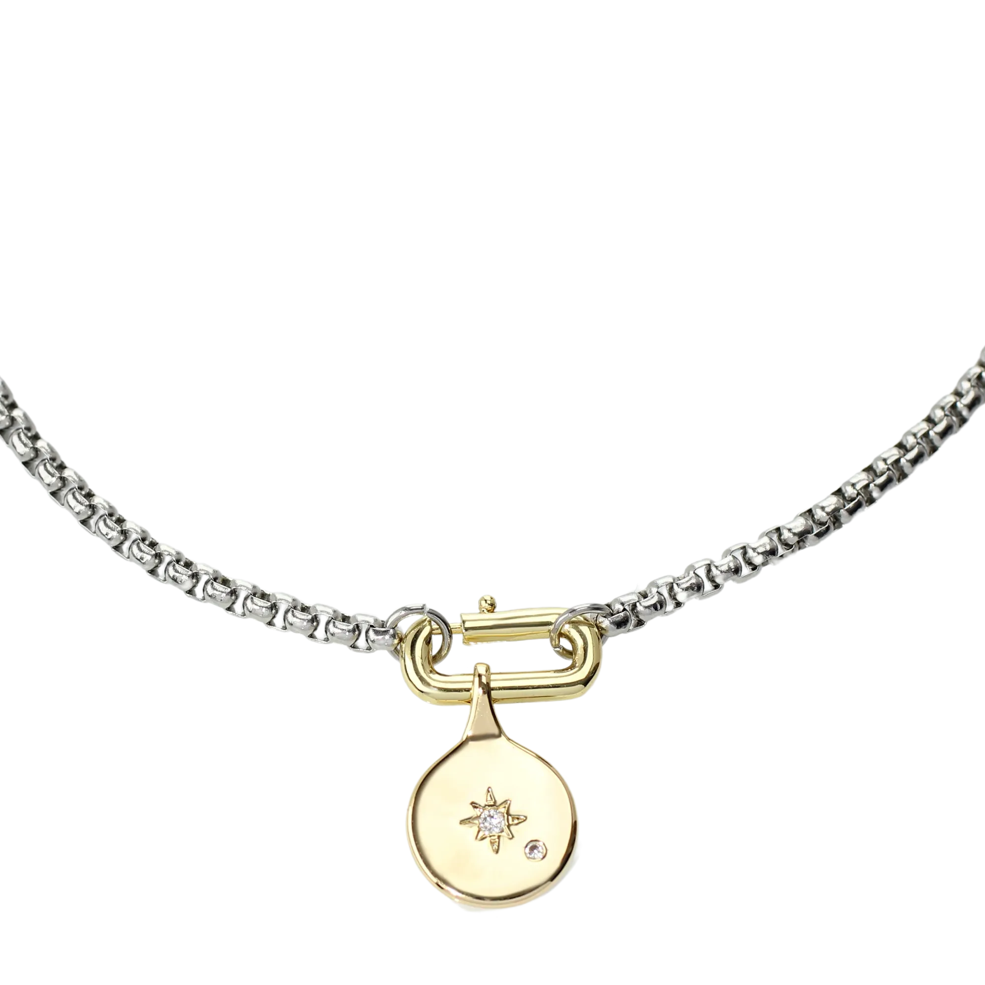 BOX CHARM NECKLACE