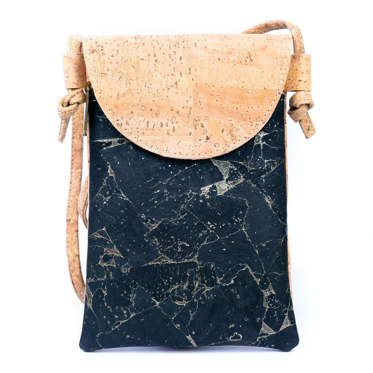 Chic Natural Cork Crossbody Phone Bag for Women BAGP-008-5 (5units)