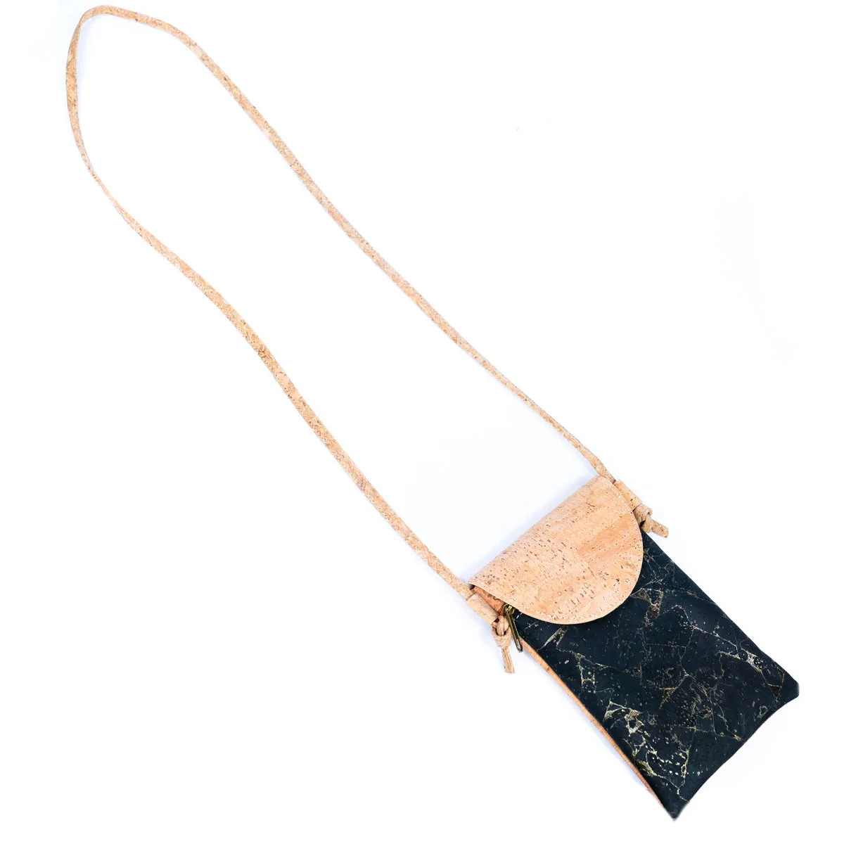 Chic Natural Cork Crossbody Phone Bag for Women BAGP-008-5 (5units)