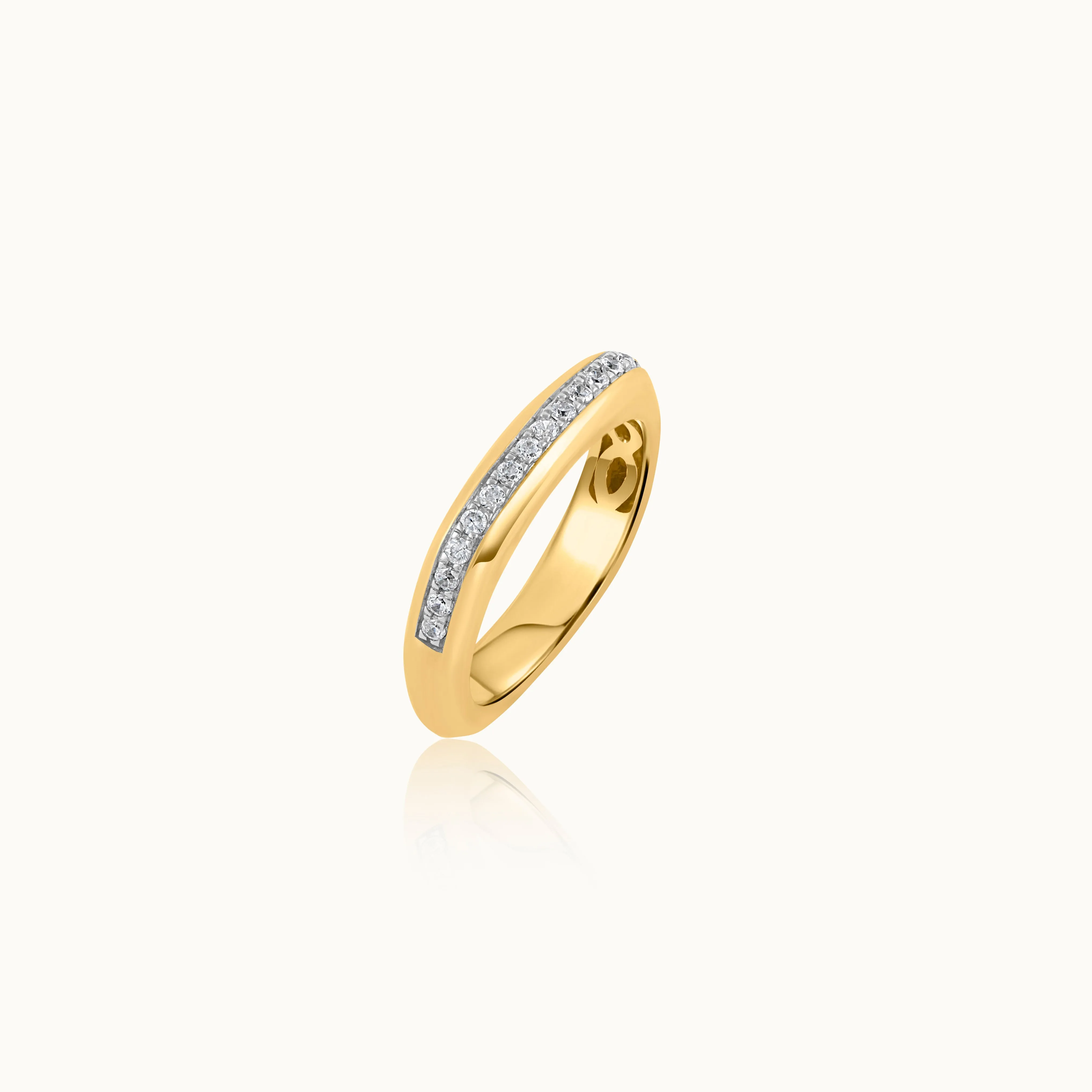 Cushion Diamond Band