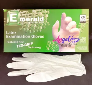 Emerald Latex Glove - Powder Free