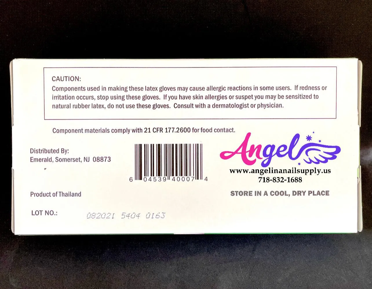 Emerald Latex Glove - Powder Free