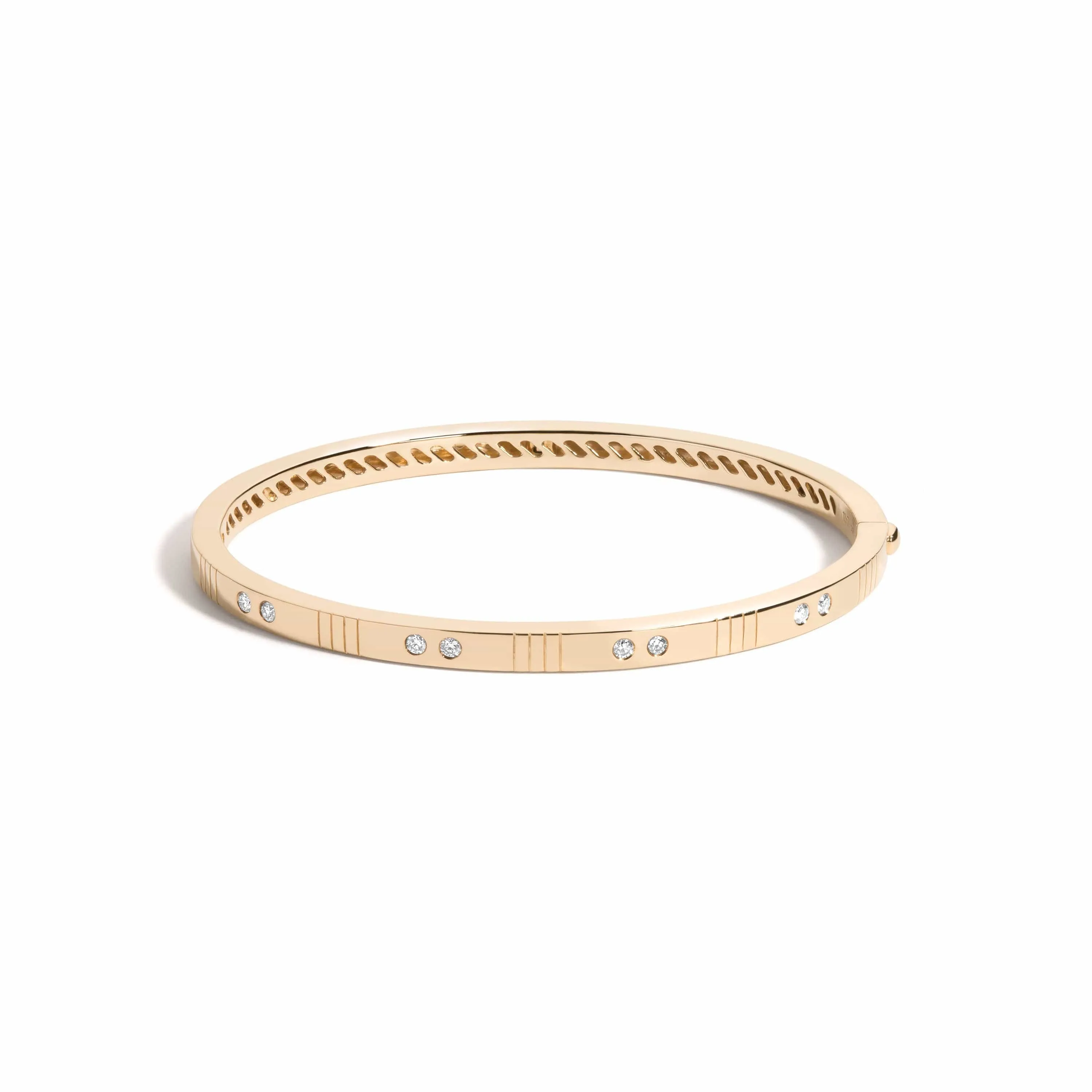 emotey bangle bracelet, diamond eyes