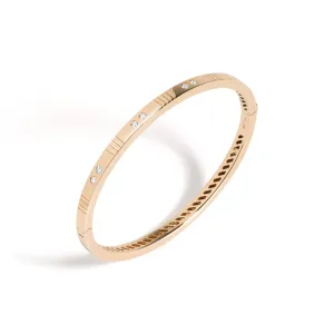 emotey bangle bracelet, diamond eyes