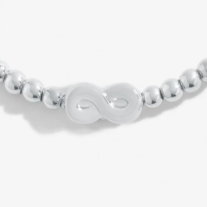 Forever My Friend Lucky To Have You Silver Plated 17.5cm Bracelet 6776