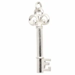 Gold Large Key Charm