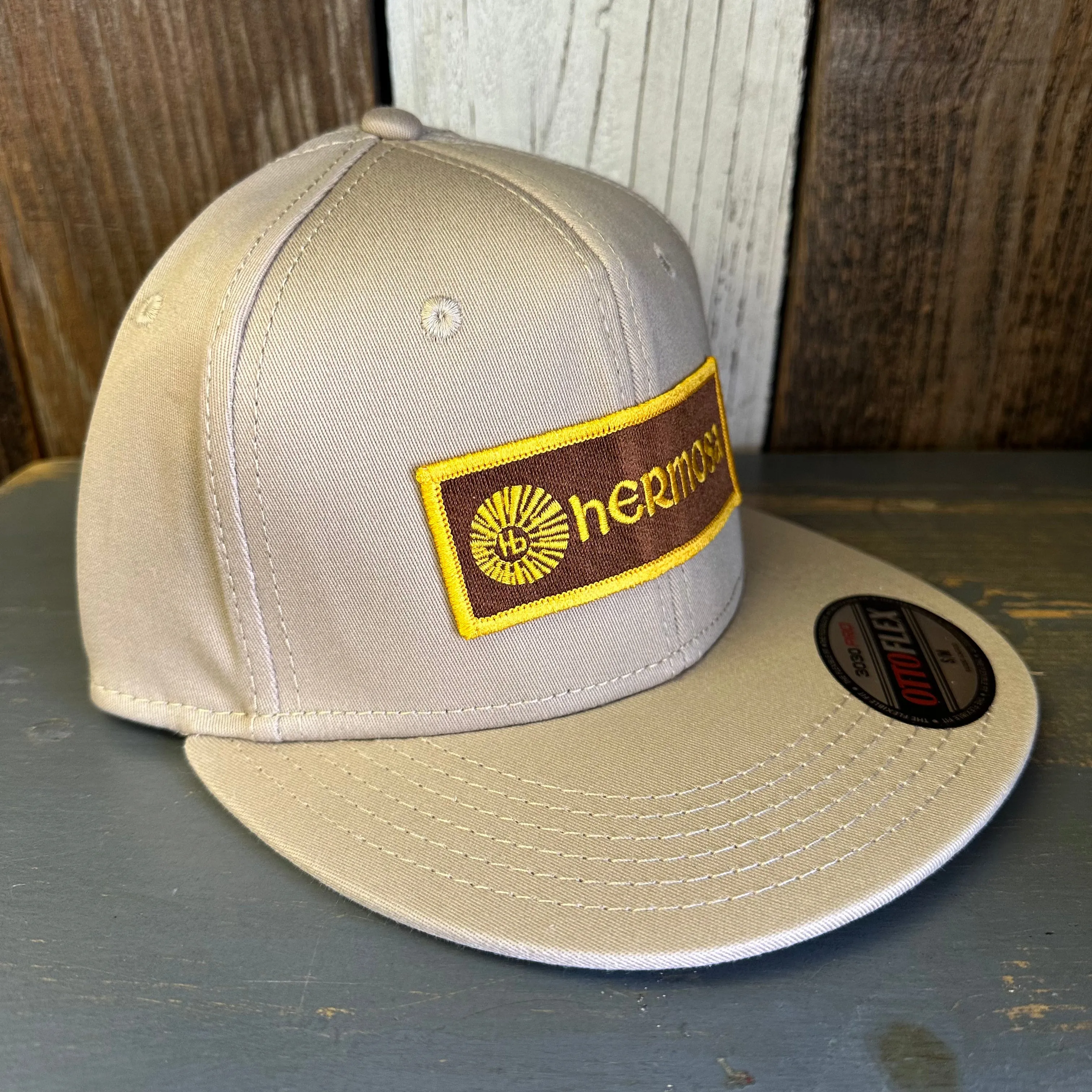 Hermosa Beach AS REAL AS THE STREETS :: OTTO FLEX 3030 PRO Baseball Hat - Khaki