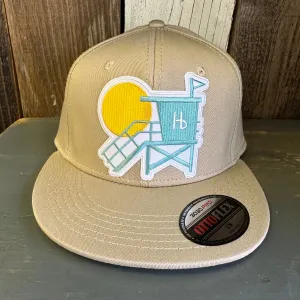 Hermosa Beach LIFEGUARD TOWER :: OTTO FLEX 3030 PRO Baseball Hat - Khaki