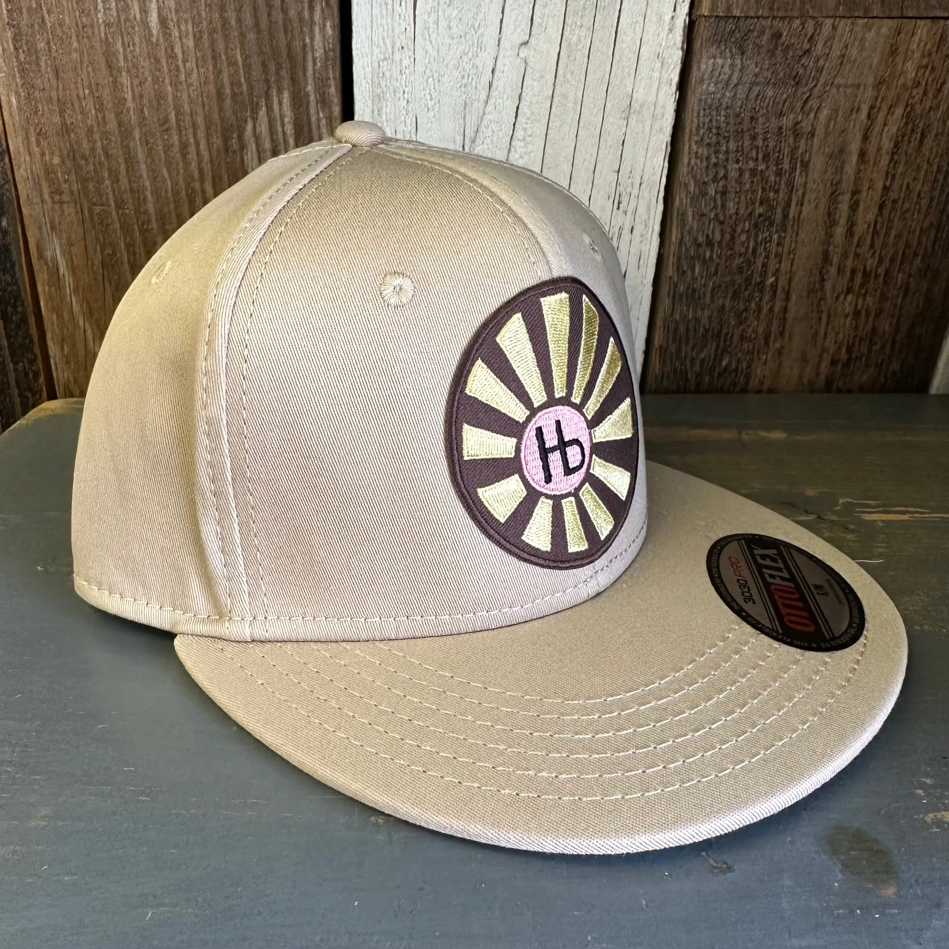 Hermosa Beach SUNBEAMS :: OTTO FLEX 3030 PRO Baseball Hat - Khaki