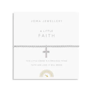 Kids A Little Faith Silver Plated Bracelet C771
