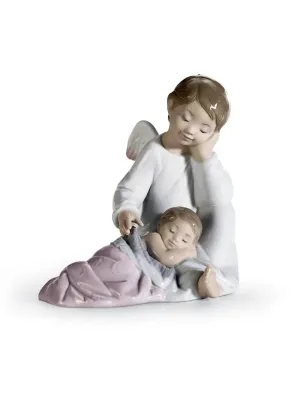 Lladró My Guardian Angel Pink Figurine (SKU: 01008549)