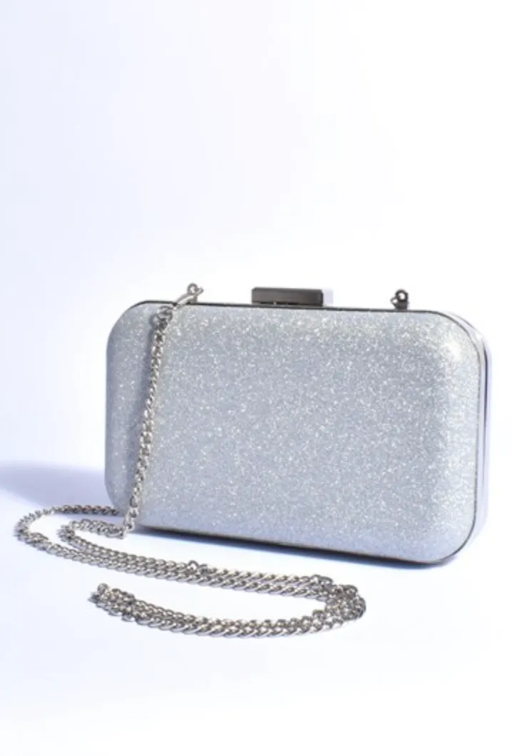 Mariah Clutch - Silver