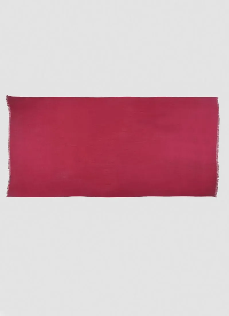 Maroon Cotton Poly Soft scarf