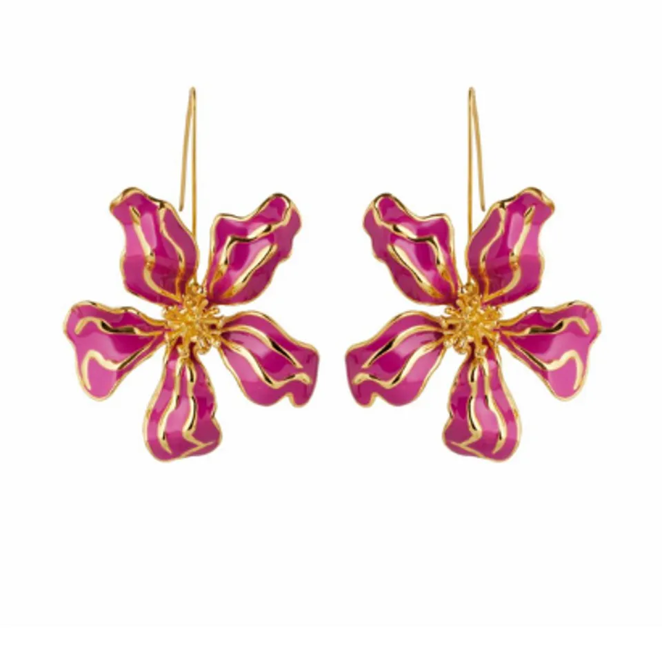Mignonne Gavigan Waverly Earrings in Pink