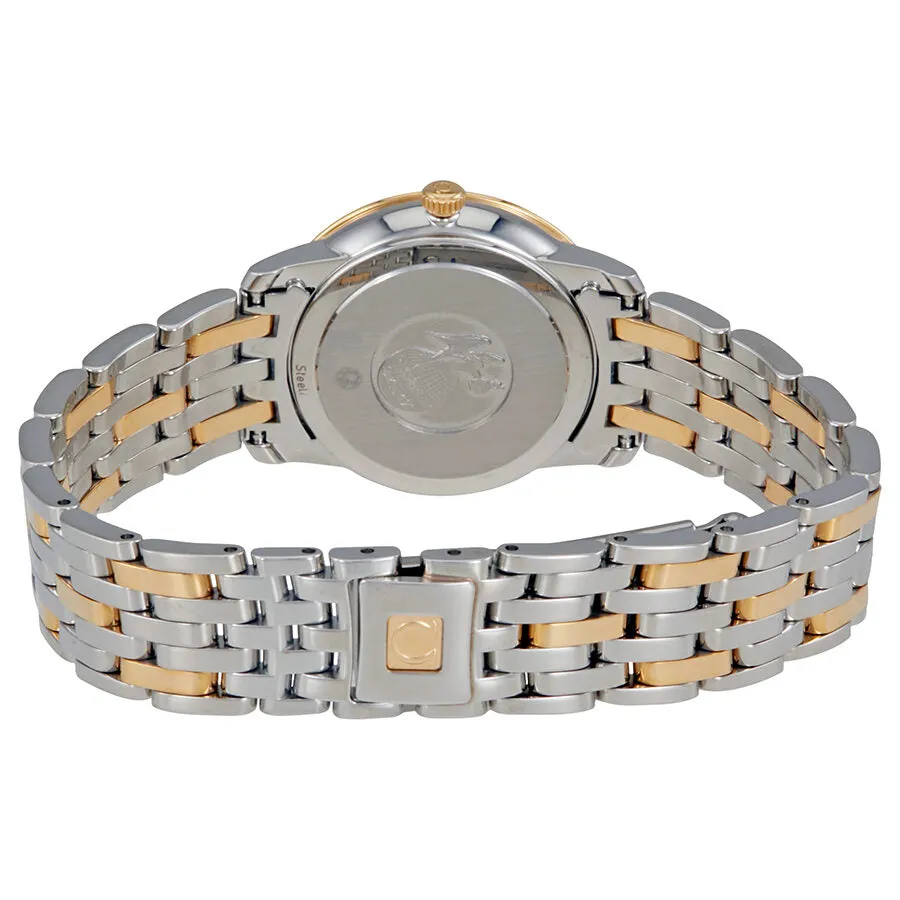 Omega De Ville Prestige Blue Dial Two-tone Ladies Watch 424.20.27.60.53.002