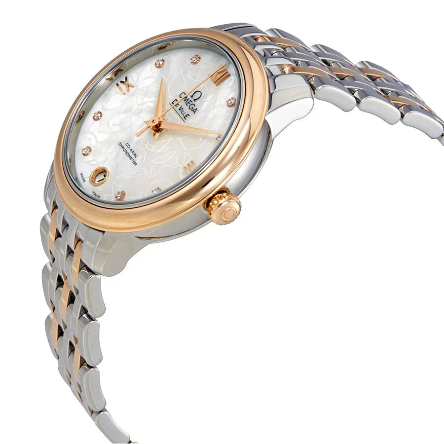 Omega De Ville Prestige Butterfly Automatic Ladies Watch 42420332055001
