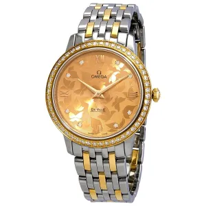Omega De Ville Prestige Diamond Ladies Watch 424.25.33.60.58.001