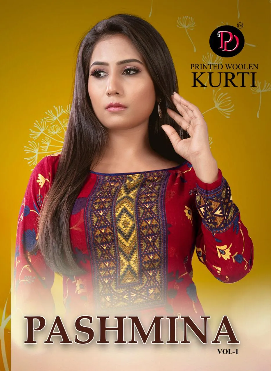 Poorvi Designer Pashmina Vol 1 Designer Kurtis