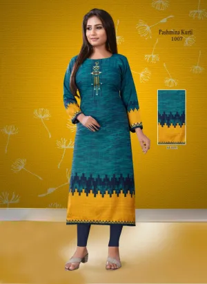 Poorvi Designer Pashmina Vol 1 Designer Kurtis
