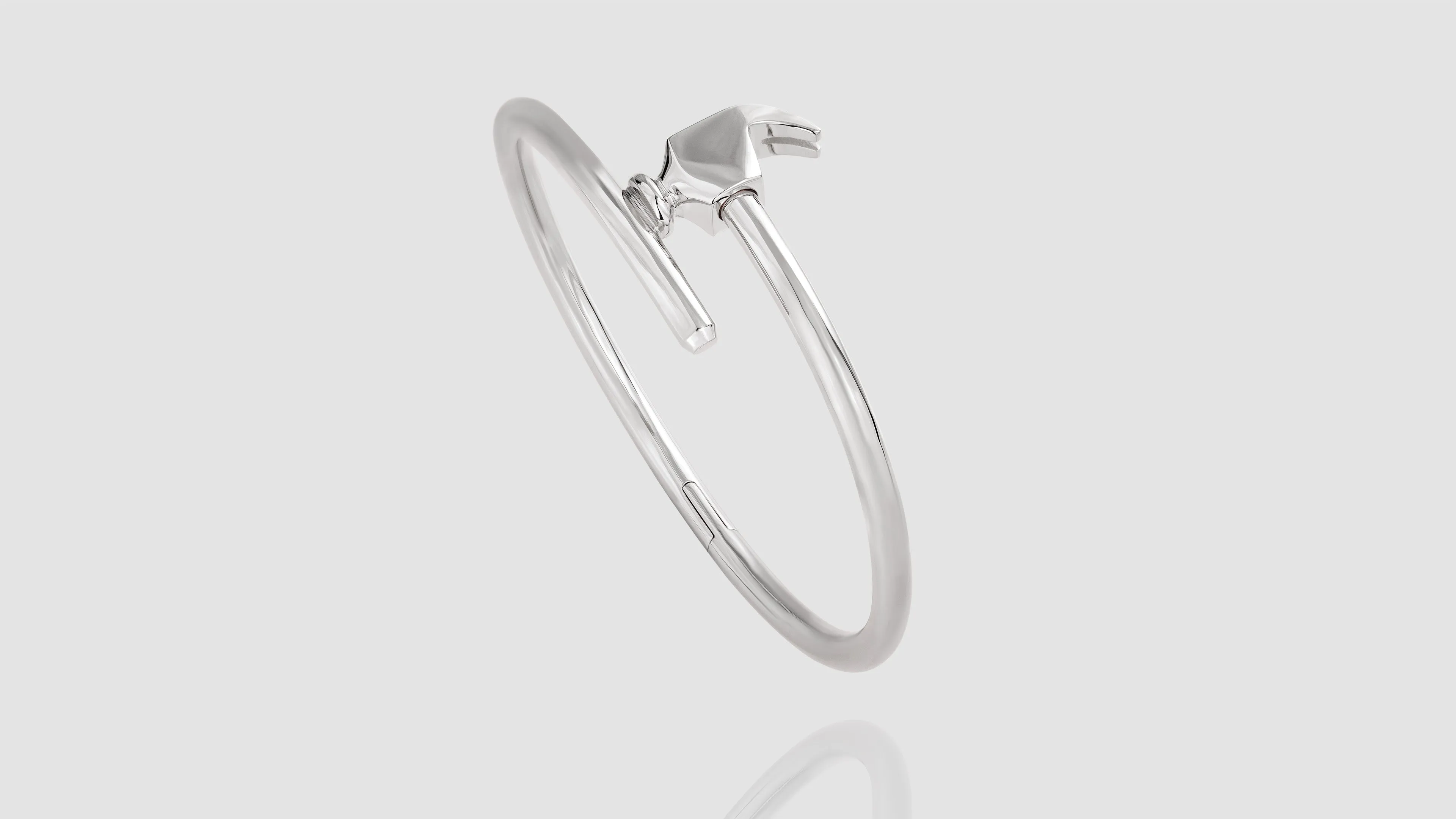 [Pre-Order] 18K Gold Plain Chakoch Bangle Bracelet