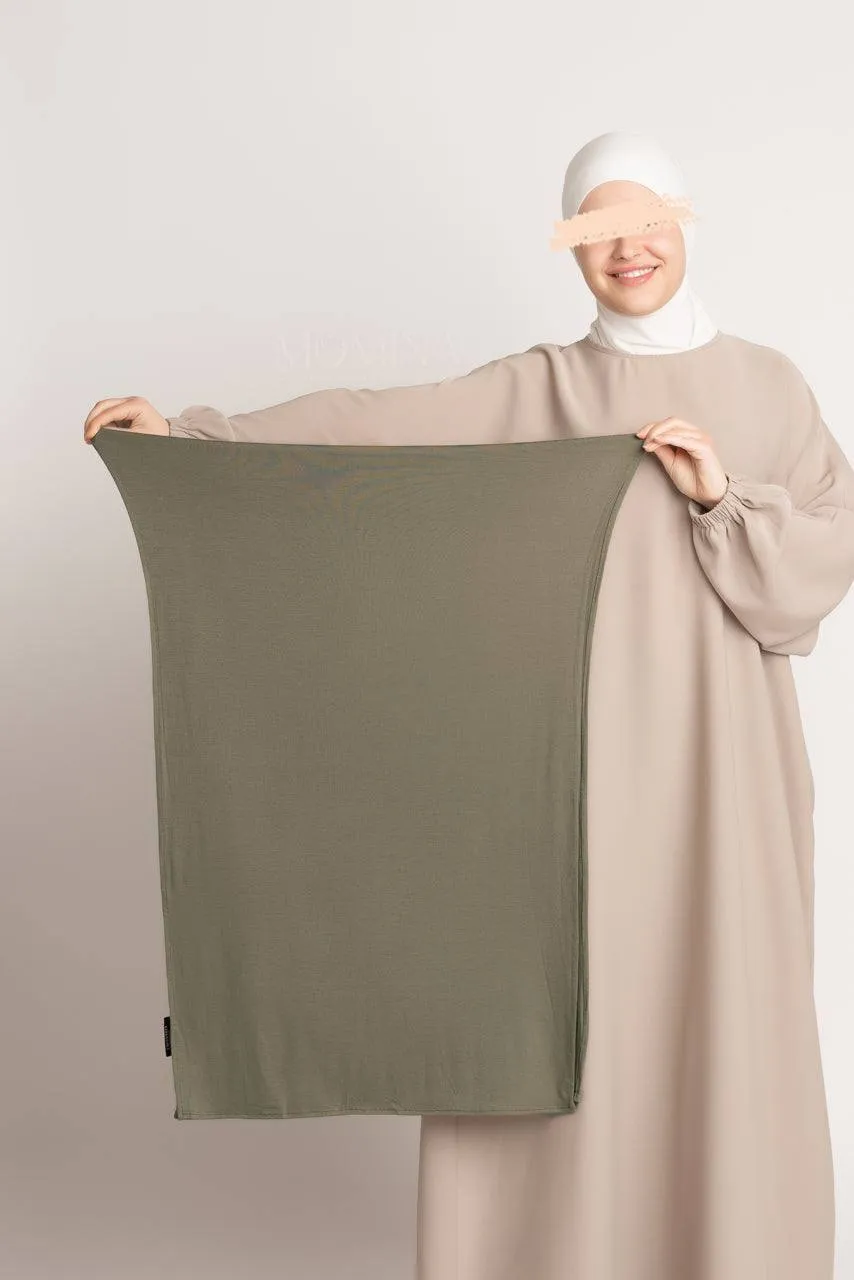 Premium Jersey Hijab - Pigeon
