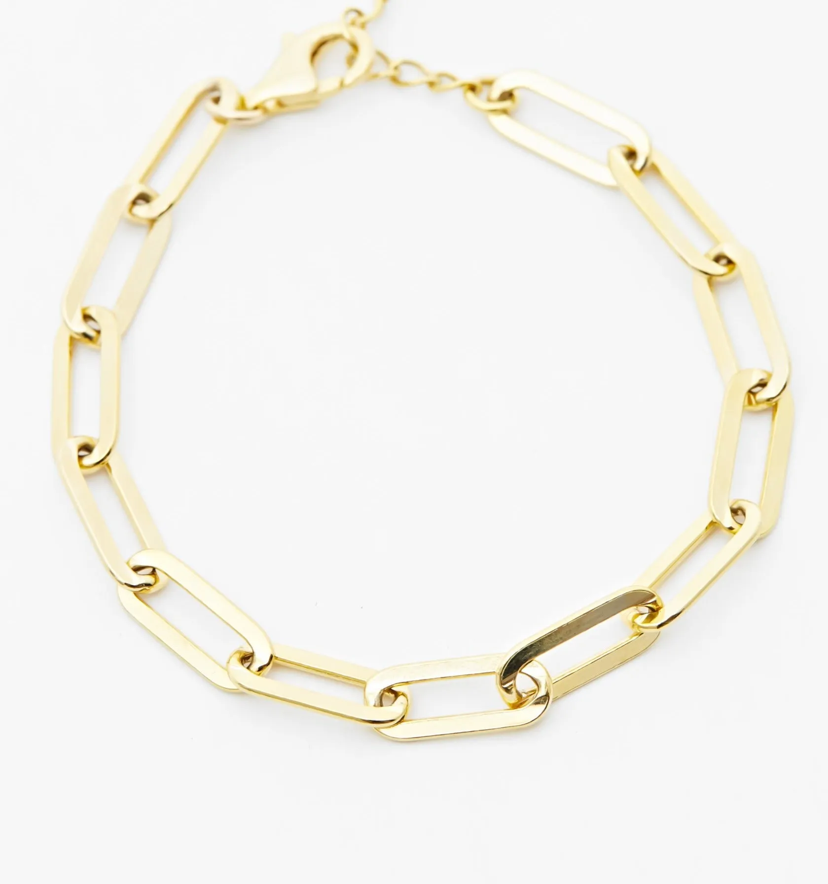 Rectangle Link Bracelet