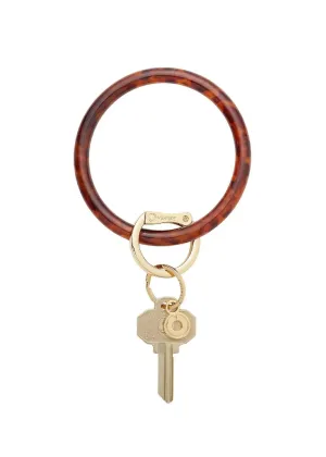 RESIN KEY RING - TORTOISE