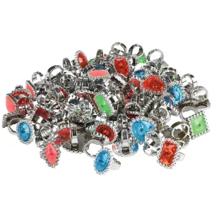 Royal Jewel Rings (72 per Package)