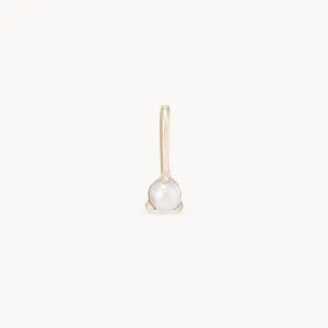 serendipity june birthstone charm - 10k yellow gold, pearl