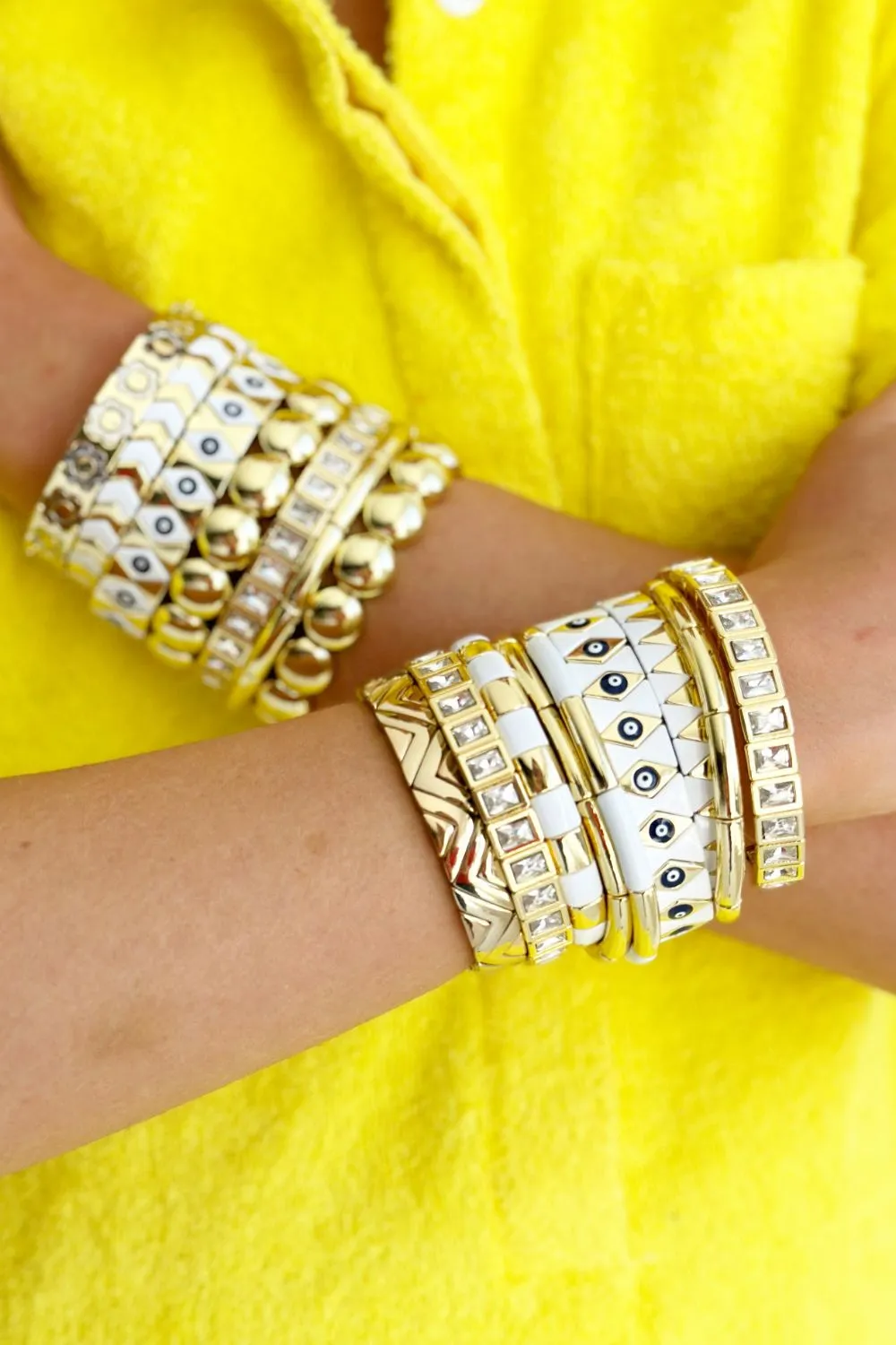 Tube Bracelet Solid | Gold
