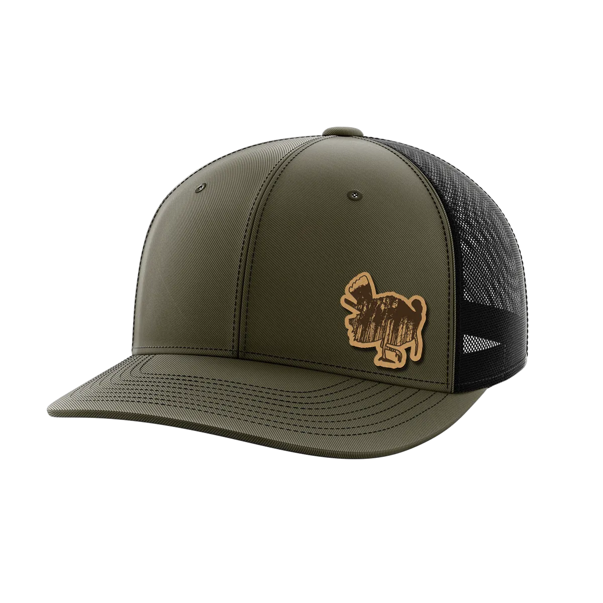 Turkey Leather Patch Hat