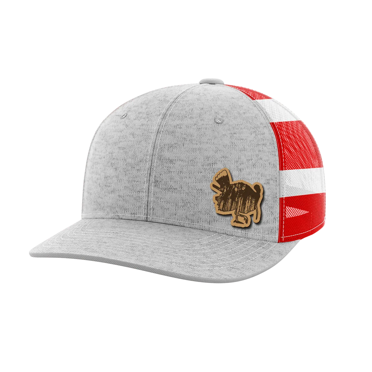 Turkey Leather Patch Hat