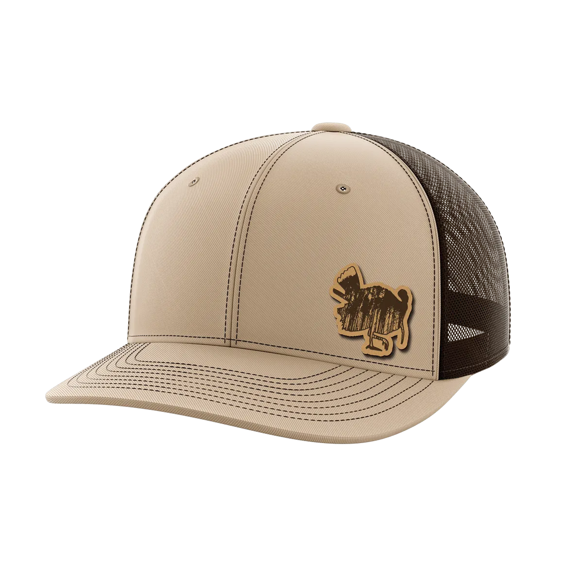 Turkey Leather Patch Hat
