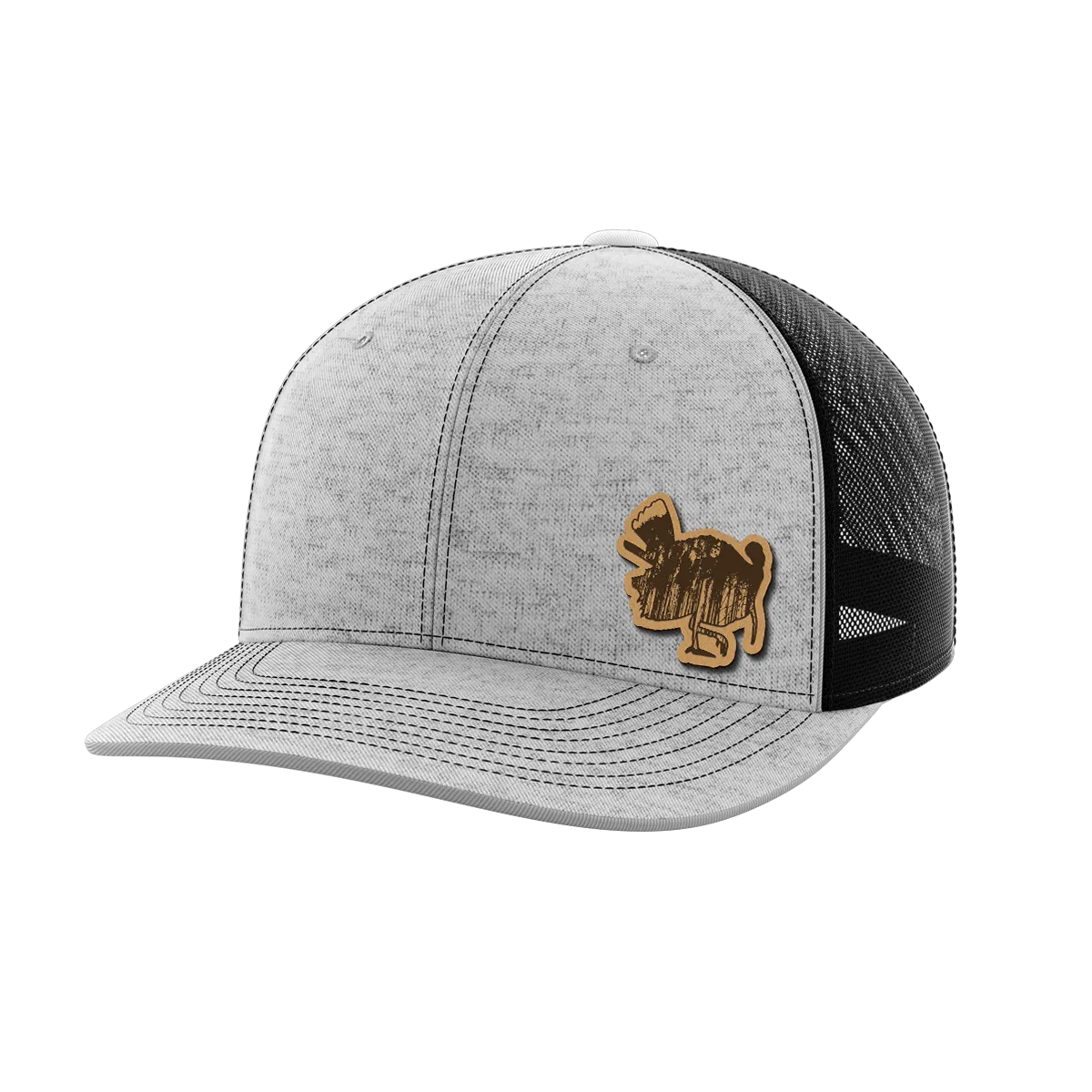 Turkey Leather Patch Hat