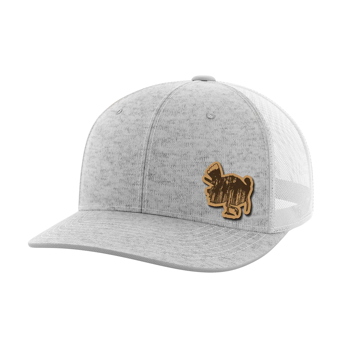 Turkey Leather Patch Hat